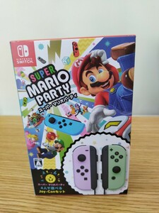 Switch マリオパーティ パステルパープル Nintendo Joy-Conセット ソフト ジョイコン パステルグリーン Joy-Con　任天堂スイッチ