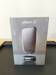 【新品未開封品】ploom X プルームエックス スターターキット シルバー プルームX プルーム エックス 喫煙具 喫煙グッズ 加熱式タバコ