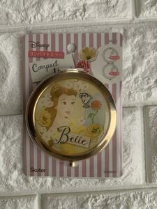 ske-ta-(skater) compact mirror folding type mirror Beauty and the Beast 