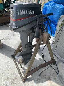 YAMAHA 船外機 8馬力 2 stroke 8CM 6G1-S S足