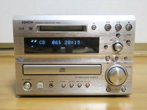 DENON MDコンポ D-MS3 動作良好 リモコン付き 中古即決