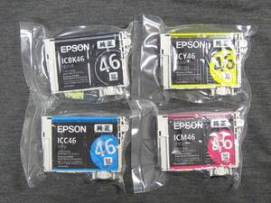 EPSON 純正インク IC4CL46 新品未使用 即決