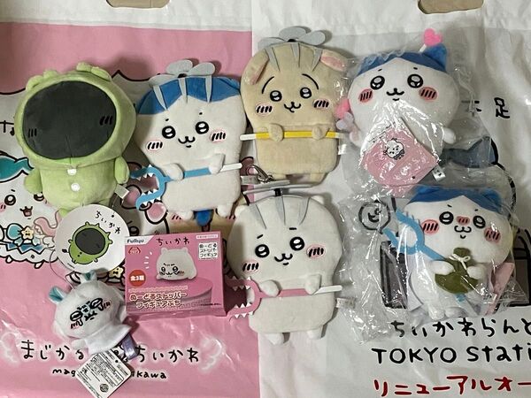ちいかわ ハチワレ うさぎ みどり ヌードルストッパー プライズ