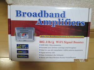 2.4GHz ブースター　BroadbandAmplifiers　Wifi Signal Booster