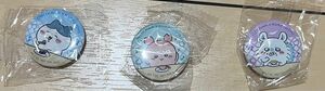 ちいかわ　くら寿司　缶バッジ　ハチワレ　カニちゃん　古本屋　モモンガ