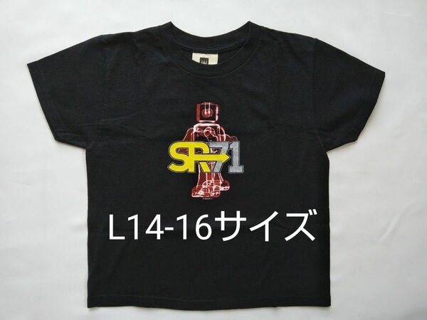 WINTERLAND SR-71 Now You See Inside 2000 L14-16サイズ 半袖 Tシャツ 丸首 黒