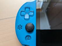 ジャンク　SONY PS VITA　Wi-Fi PCH-2000 アクアブルー_画像5