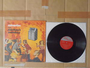 LP (Smokey Robinson ＆) The Miracles「モンキー・ダンスを踊ろう THE MIRACLES DOIN’ MICKEY’S MONKEY」 貴重 国内盤 SJET-7760 