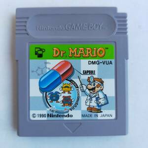 Dr.MARIO　ドクターマリオ GameBoy ゲームボーイ 動作確認済・端子清掃済[GB7067_267]