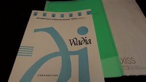 A&P●●WADIA PRO：取説オリジナル：送料無料）送料無料）