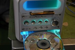 A&P●VICTOR：コンポ：CA-UXQX1：カセットのみ動作不良：CD+MDはOK：USED