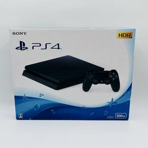 【FW7.00】SONY PS4 プレステ4 CUH-2200A 500GB ジェット ブラック 付属完品 FW9.00以下 箱ありの画像9