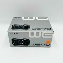 【美品】RICOH リコー コンパクトデジタルカメラ WG-70 オレンジ 防水 箱付き_画像8