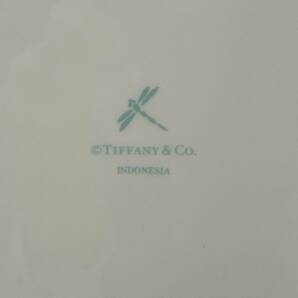 【OFS61ST】美品 TIFFANY&Co. ティファニー ブルーボックス プレート リボン 皿 2548 6013 箱有り 洋食器 陶器 ブランド食器の画像4