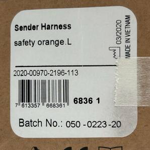 【OMO292YS】MAMMUT マムート Sender Light Harness センダーライトハーネス サイズL オレンジ スポーツ クライミング 未使用保管品の画像6