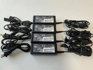 (4個セット)富士通A11-065N5A FMV-AC332A 19V-3.42A ACアダプタ 外径5.5mm/内径2.5mm FUJITSU/LIFEBOOK まとめ 送料無料