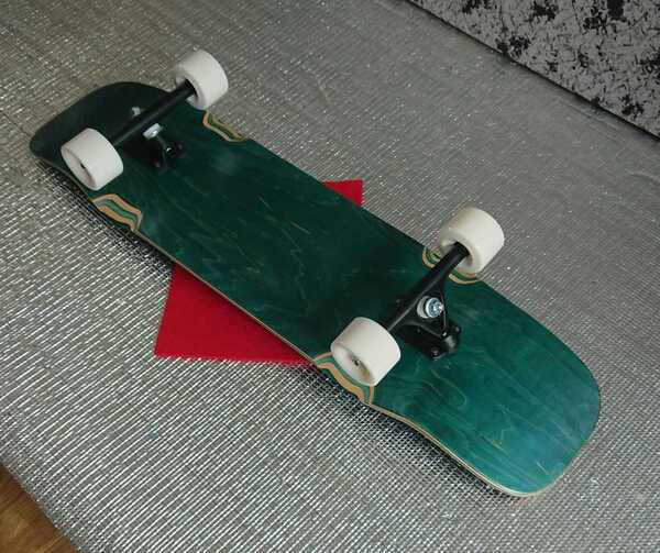 激安大放出!選べるウイール!<税送料3380円込み>WOOD 35 ミディアムサーフ 豪華純正スラスターT字工具激安同送!各種変更可能! df