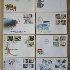 ★スウェーデンの切手初日カバー 67枚★の画像8