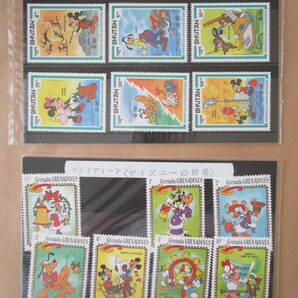 ★外国切手 ディズニー 未使用約130枚 消印あり約120枚★の画像7