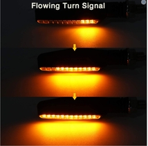 LEDバイク ウインカー 流れるウィンカー 12V　2個 _画像2