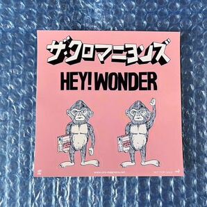 新品 [ザ・クロマニヨンズ『HEY!WONDER』TSUTAYA限定先着購入特典オリジナルステッカー]