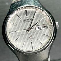 1979年製 SEIKO セイコー LM ロードマチック 5606-8120 腕時計 自動巻き アナログ 3針 カレンダー 諏訪精工舎 ステンレススチール メンズ_画像1