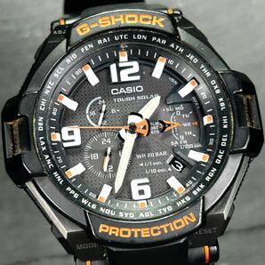 海外限定モデル CASIO カシオ G-SHOCK ジーショック スカイコックピット G-1400-1A 腕時計 タフソーラー アナログ カレンダー 多機能の画像1