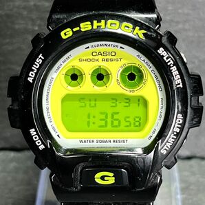 海外モデル CASIO カシオ G-SHOCK Gショック Crazy Colors クレイジーカラーズ DW-6900CS-1JF メンズ 腕時計 デジタル クオーツ 多機能の画像1