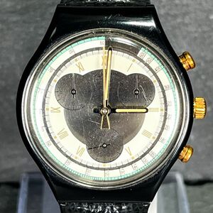 Swatch Swatch Chrono Chrono Colossal Colossal AG1991 SCB109 Watch Analog Quartz Chronograph 22 Камень Новая батарея заменена