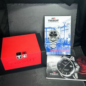 美品 TISSOT ティソ PRC200 T114.417.11.057.00 腕時計 クオーツ アナログ クロノグラフ カレンダー ステンレススチール 新品電池交換済みの画像7