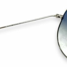 Ray-Ban レイバン サングラス 眼鏡 アイウェア ファッション ブランド ティアドロップ RB3025 アビエーター AVIATOR ブルー グラデーション_画像7
