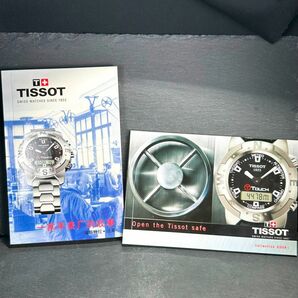 美品 TISSOT ティソ PR 50 J376/476T チタニウム 腕時計 クオーツ アナログ カレンダー シルバー文字盤 メンズ 新品電池交換済 動作確認済の画像8