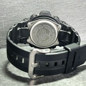 美品 CASIO カシオ G-SHOCK ジーショック AWG-M100B-1A 腕時計 タフソーラー 電波時計 ブラック アナデジ ステンレススチール 動作確認済みの画像7