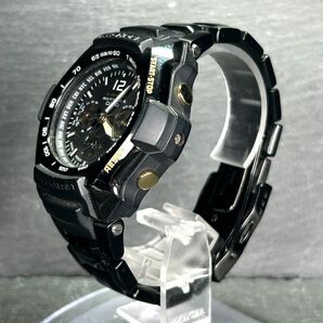 CASIO カシオ G-SHOCK ジーショック The G GW-2000BGD-1A 腕時計 タフソーラー 電波時計 アナログ カレンダー ブラック×ゴールド メンズの画像6