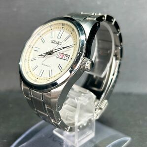 美品 SEIKO セイコー セレクション SARV001 腕時計 自動巻き メカニカル アナログ ルミブライト 裏スケルトン ステンレススチール メンズの画像5