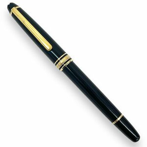 14k MONTBLANC モンブラン 万年筆 文房具 筆記用具 マイスターシュティック 4810 ブラック ビジネス 14金 ゴールド