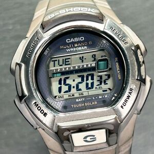 CASIO カシオ G-SHOCK ジーショック GW-M850-1 腕時計 タフソーラー 電波時計 デジタル 多機能 カレンダー ステンレススチール 動作確認済