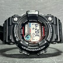 CASIO カシオ G-SHOCK ジーショック MASTER OF G - SEA FROGMAN フロッグマン GWF-1000-1 腕時計 タフソーラー 電波時計 デジタル 多機能_画像4