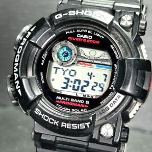 CASIO カシオ G-SHOCK ジーショック MASTER OF G - SEA FROGMAN フロッグマン GWF-1000-1 腕時計 タフソーラー 電波時計 デジタル 多機能の画像2