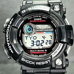 CASIO カシオ G-SHOCK ジーショック MASTER OF G - SEA FROGMAN フロッグマン GWF-1000-1 腕時計 タフソーラー 電波時計 デジタル 多機能の画像3