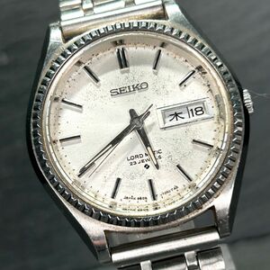 1979年製 SEIKO セイコー LORD MATIC ロードマチック 5606-7080 腕時計 自動巻き アナログ デイデイトカレンダー 諏訪精工舎 ステンレス