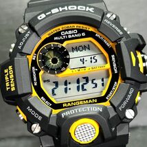 新品 CASIO カシオ G-SHOCK ジーショック MASTER OF G LAND RANGEMAN レンジマン GW-9400YJ-1JF 腕時計 タフソーラー 電波時計 多機能_画像1