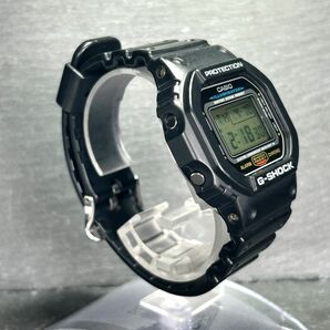 美品 CASIO カシオ G-SHOCK ジーショック DW-5600E-1 腕時計 クオーツ デジタル 多機能 ステンレススチール ブラック メンズ動作確認済みの画像5