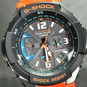 新品 CASIO カシオ G-SHOCK ジーショック スカイコックピット GW-3000M-4A 腕時計 タフソーラー 電波ソーラー アナログ 多機能 メンズの画像1