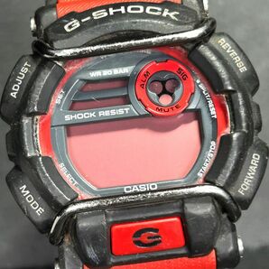 CASIO カシオ G-SHOCK ジーショック GD-400-4 腕時計 クオーツ デジタル カレンダー 多機能 レッド ブラック ステンレススチール メンズの画像1