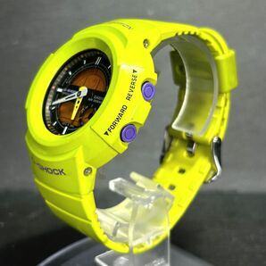 海外モデル CASIO カシオ G-SHOCK ジーショック クレイジーカラーズ AW-582SC-3A 腕時計 クオーツ アナデジ イエローグリーン 電池交換済みの画像6