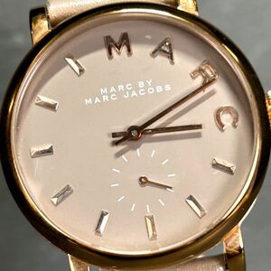 MARC BY MARC JACOBS マークバイマークジェイコブス Baker ベイカー MBM1266 腕時計 クオーツ アナログ ローズゴールド 新品電池交換済み