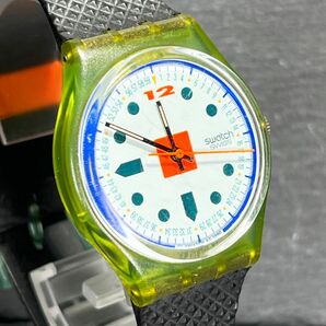 SWATCH スウォッチ GENT ジェント HOPSCOTCH ホップスコッチ AG1990 GN106 ユニセックス 腕時計 アナログ クオーツ 3針 ホワイト文字盤の画像3