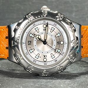 SWATCH スウォッチ IRONY アイロニー SCUBA スキューバ Sealights シーライツ AG1994 YDS100 腕時計 アナログ クオーツ 新品電池交換済みの画像4