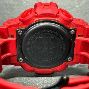35周年限定 美品 CASIO カシオ G-SHOCK ジーショック RED OUT GA-735C-4AJR 腕時計 クオーツ アナデジ 多機能 レッド メンズ 動作確認済みの画像8